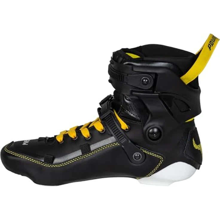 Powerslide TAU Bis_onte, Inline Skates mit Kohlenstoffschaft, schwarz-weiß, 38 – Bild 6