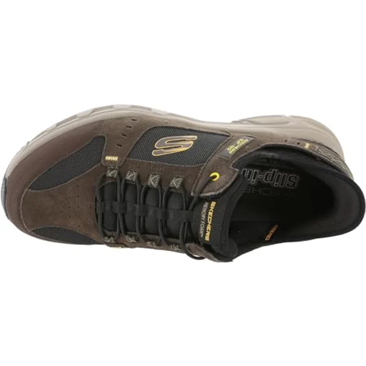Skechers Oak Canyon, Herren Wanderschuh in braun, Gr. 44 mit Relaxed Fit® und Memory Foam™ Innensohle – Bild 2