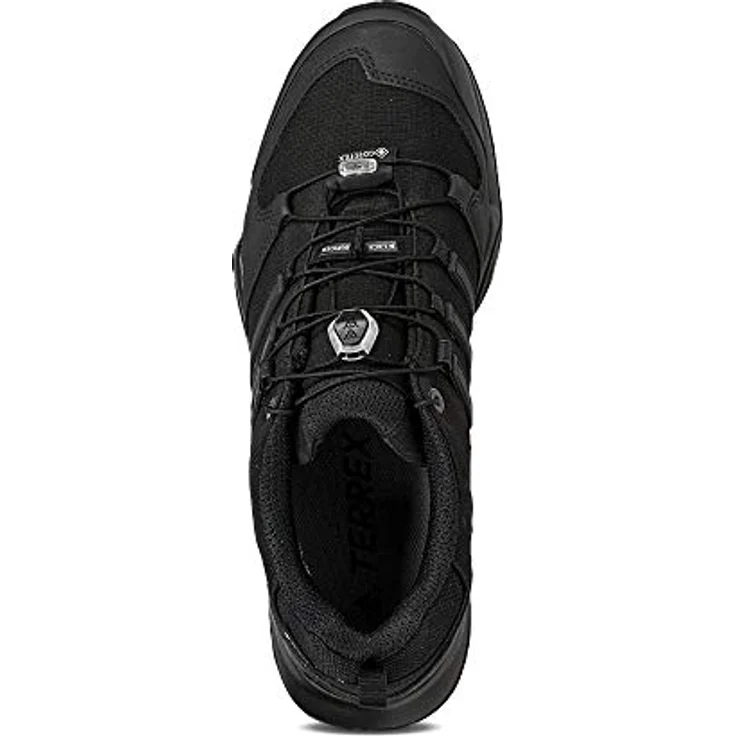 adidas Terrex Swift R2 GTX, Herren Wanderschuhe mit GORE-TEX-Membran, Schnellschnürsystem, Schwarz (Größe 40 2/3) – Bild 3