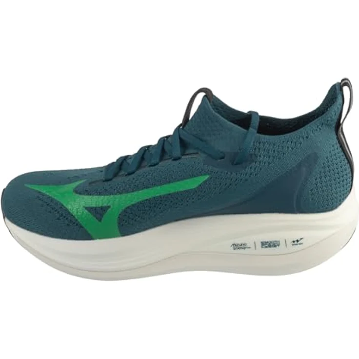 Mizuno Herren Laufschuhe NEO VISTA 2 - J1GC2534, Fortschrittliches Dämpfungssystem, hervorragende Haftung, atmungsaktive Materialien, dunkelgrün, Größe 43 – Bild 2