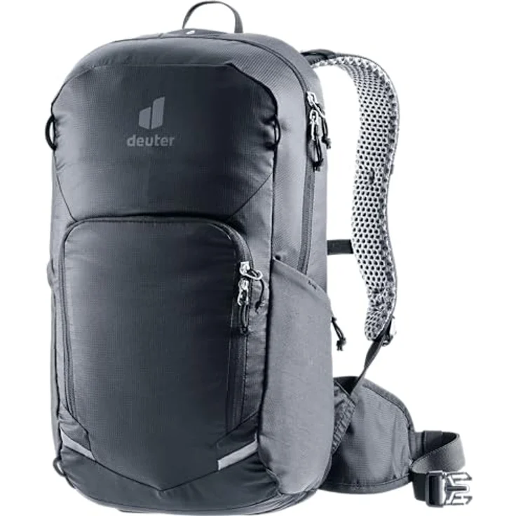 Deuter Bike 20, Wanderrucksack 49 cm, schwarz, 100% Polyester – Bild 1