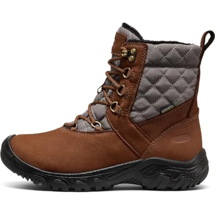 Keen Damen Greta II WP Winterstiefel, knöchelhoch, wasserdicht, bison, Größe 39.5 – Bild 4
