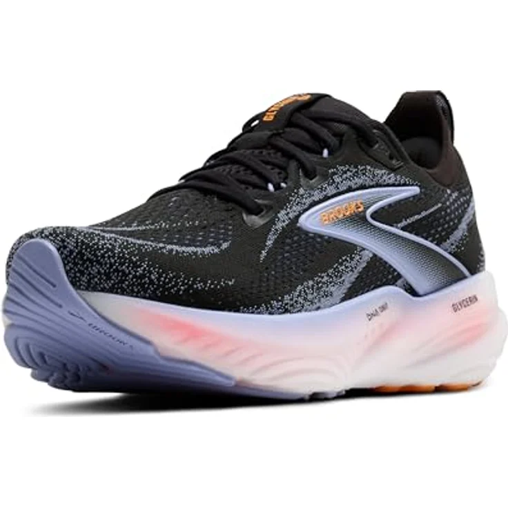 Brooks Running Glycerin 22 Damen Laufschuhe, komfortabel und atmungsaktiv, Schwarz, Größe 37.5 – Bild 1