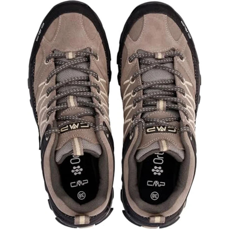 CMP RIGEL LOW WMN TREKKING SHOES WP, Wasserdichte Wanderschuhe mit FullOn GRIP-Sohle und OrthoLite®-Technologie – Bild 4