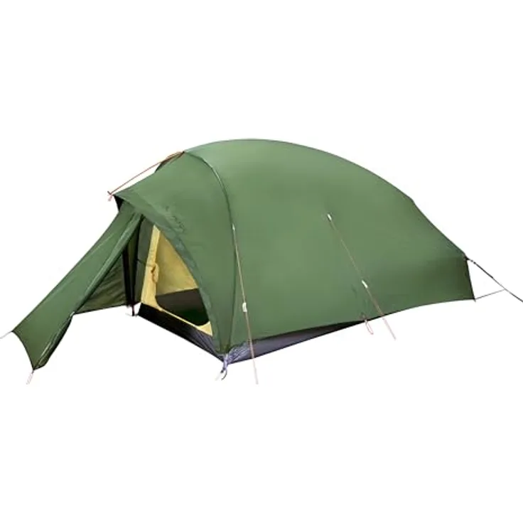 VAUDE Taurus UL 2P, Zelt mit 1 Apsis, optimierter Raumausnutzung und klimaneutraler Herstellung
