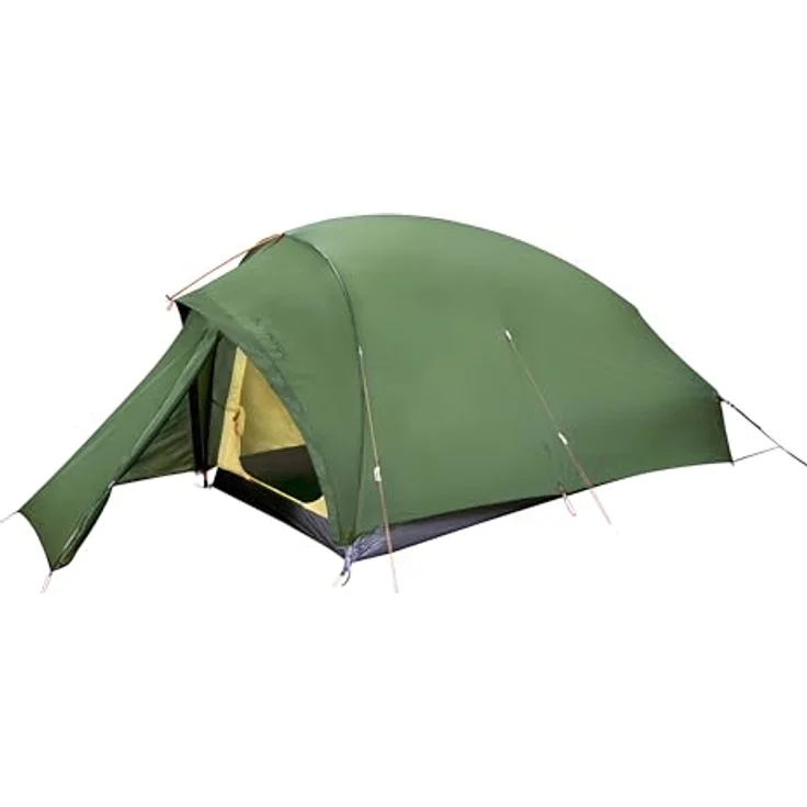 VAUDE Taurus UL 2P, Zelt mit 1 Apsis, optimierter Raumausnutzung und klimaneutraler Herstellung