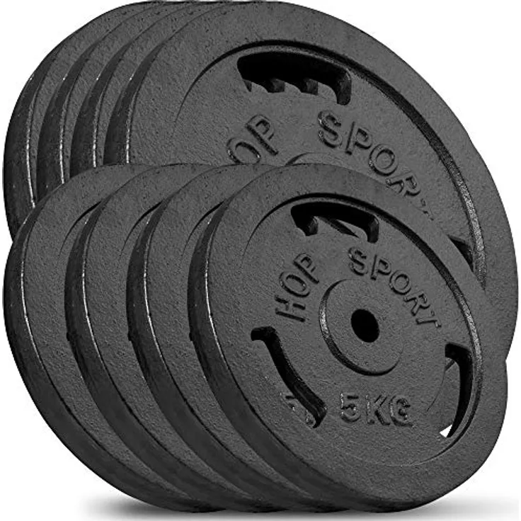 set b: 4x10 kg + 4x5 kg