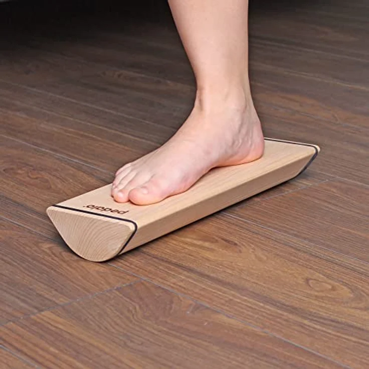 pedalo® Sprunggelenktrainer, stabiler Fußübungsgerät zur Verbesserung der Beinachse, Antirutsch-Gummiringe, bis 150kg belastbar, Made in Germany – Bild 3