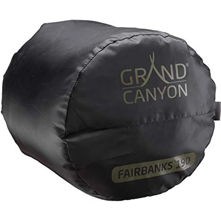 Grand Canyon Fairbanks 190 Schlafsack, Grün, One Size - Mumienschlafsack, Ergonomische Kapuze, Wärmekragen, Leichtes Material – Bild 5