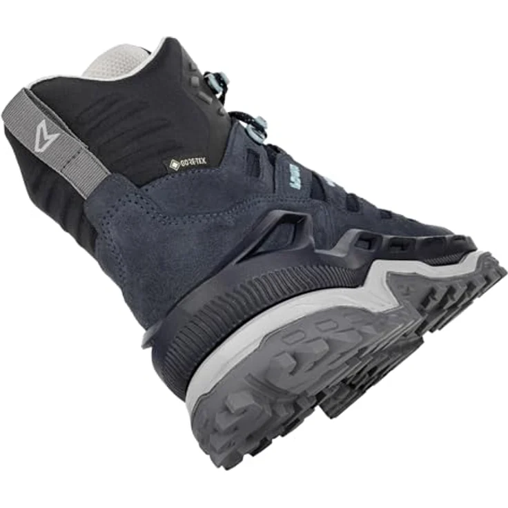 LOWA INNOVO GTX MID Ws, multifunktionale Wanderschuhe mit LOWA® DYNAPU® Dämpfung, navy/arktis, Größe 42.5 – Bild 2