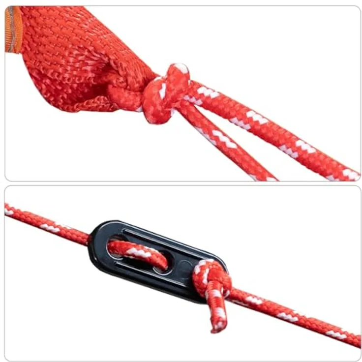 vidaXL Campingzelt, Tipi-Zelt für 4 Personen, wasserdicht mit E-Anschluss, blau, 5.5 kg – Bild 8