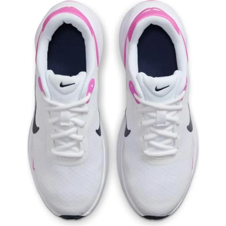 Nike REVOLUTION 7 Mädchen Halbschuh, Laufschuhe mit hohem Tragekomfort, Dämpfung, beige, Größe EUR 36 – Bild 5