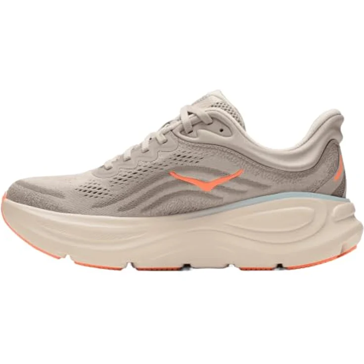 Hoka One One Bondi 9, Laufschuh mit hoher Dämpfung, River Rock Grey / Mineral Ore, Größe 42 – Bild 7