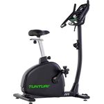 Tunturi Signature E60 Heimtrainer - Ergometer & Servomotor - Bluetooth - Fitnessfahrrad mit 26 Trainingsprogrammen - Niedriger Einstieg - Verstärkte Pedale - Komfort Plus Sattel, Schwarz