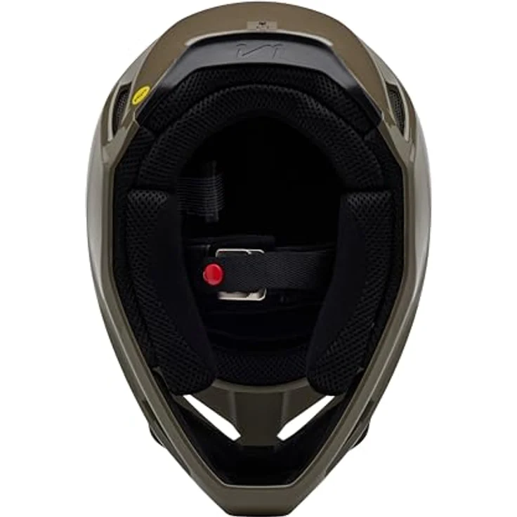 Fox Racing V1 Solid Helmet, MIPS-Motocrosshelm, Ash, XL (61 - 62 cm) mit verstellbarem Visier und optimaler Luftzirkulation – Bild 6