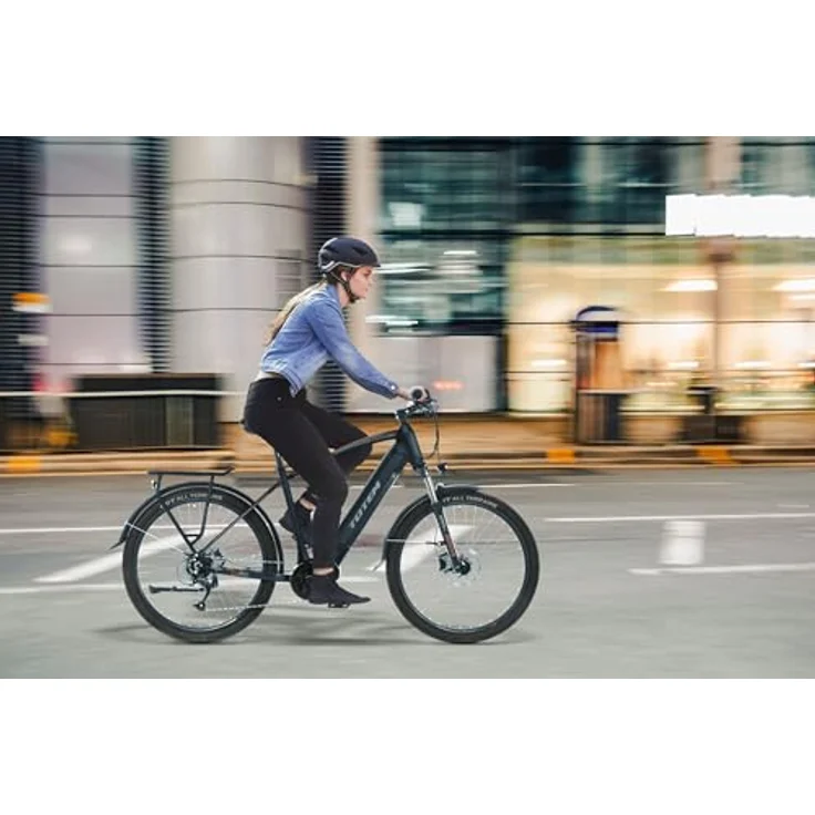 SachsenRAD E-SUV Totem Mythos Trekking E-Bike, 46cm Rahmenhöhe, 80Nm Mittelmotor, 720Wh Akku, 9 Gänge, geeignet für Stadt & Gelände – Bild 3