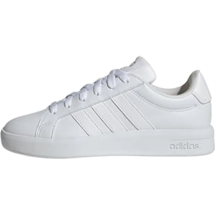 adidas Grand Court 3.0 JP9110, Laufschuhe für Kinder, strapazierfähiges Obermaterial, Gummi-Cupsohle