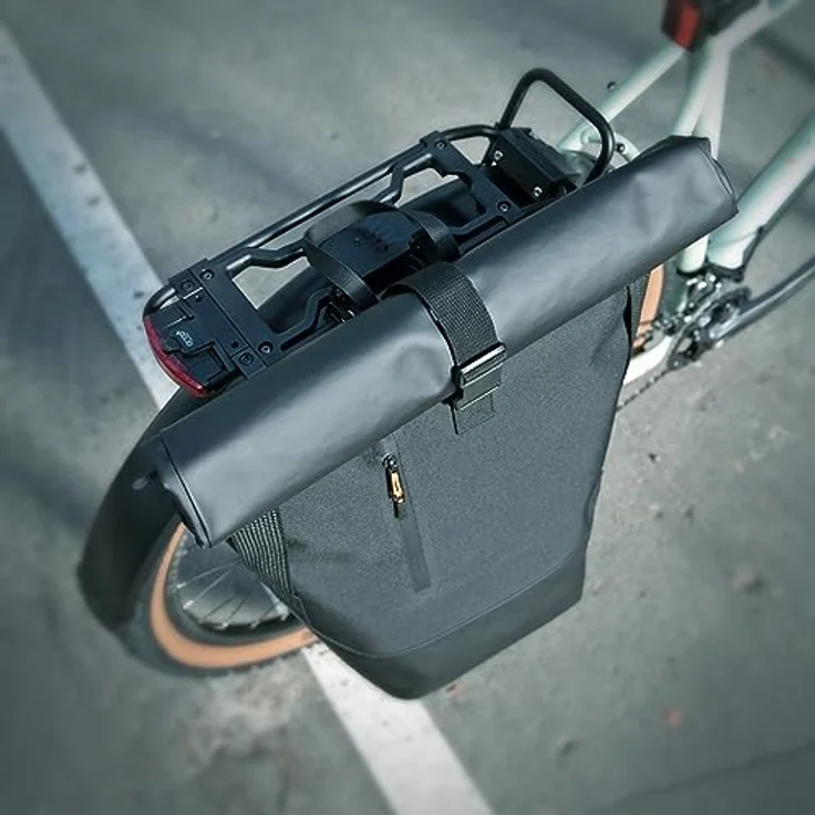 SKS Infinity Urban Sidebag, Gepäckträgertasche mit 20 l Stauraum und stabiler Befestigung – Bild 5