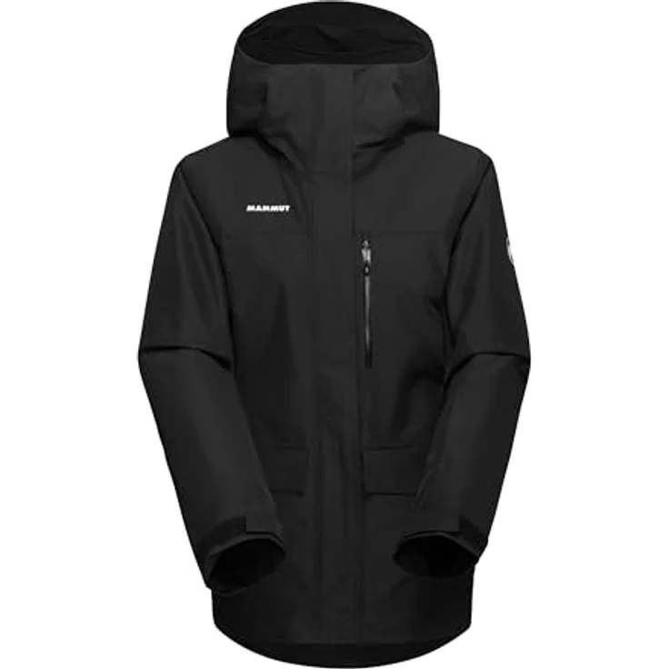 Mammut Fall Line HS Thermo Hooded Women's Jacket, wasserdichte Skijacke mit isolierender Thermo-Funktion, schwarz, Größe M – Bild 1
