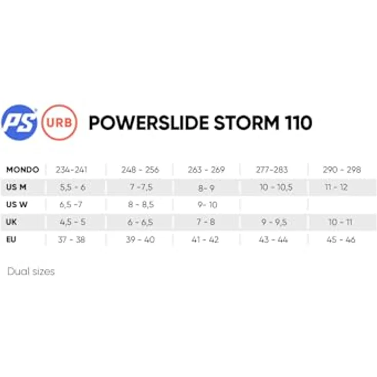 Powerslide Inline Skates, sportliche Rollschuhe in den Größen 41 und 42 – Bild 6