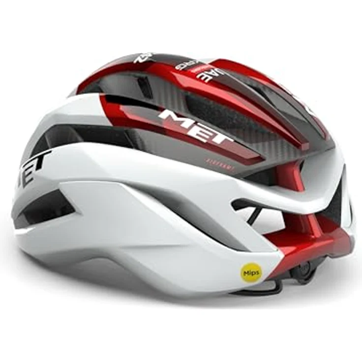 MET Trenta 3K Carbon MIPS, Rennradhelm mit optimaler Belüftung und aerodynamischem Design, Weiß M – Bild 4
