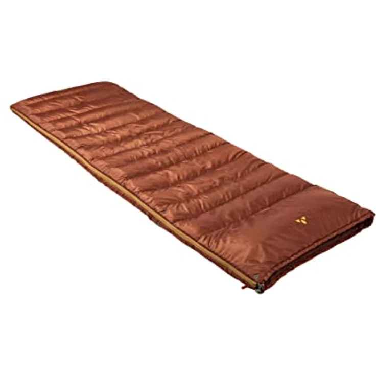 VAUDE Alpsee 400 Dwn, leichter Daunenschlafsack für Camping und Hüttentouren, koppelbar, Decken Schnittform, klimaneutral, aus recyceltem Material und zertifizierter Daune – Bild 2