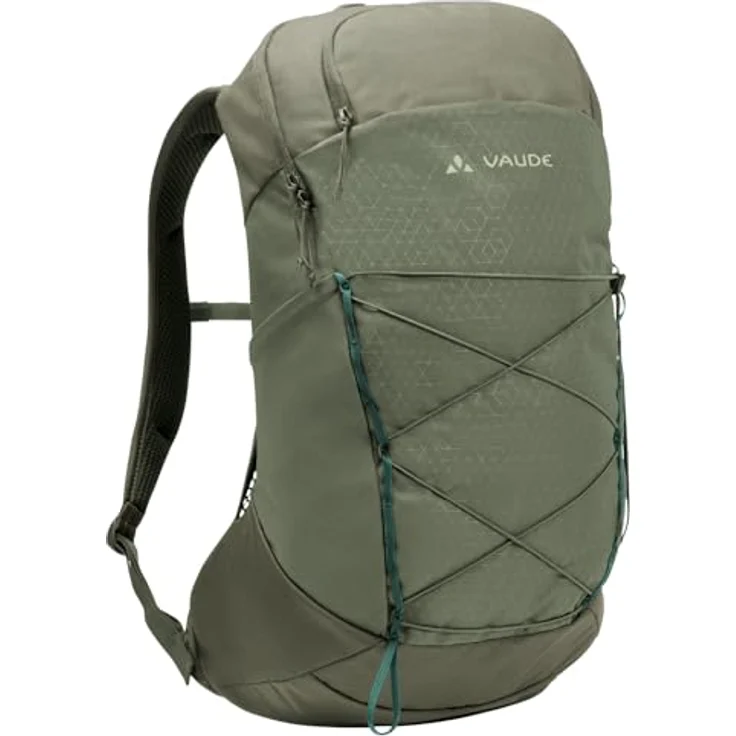 Vaude Agile Air Wanderrucksack, 53 cm, braun, 100% Polyester, kompakt und leicht – Bild 1