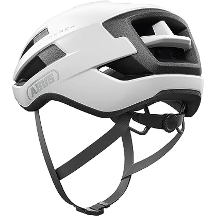 Abus WingBack, Velohelm (54 - 58 cm) mit tiefen Belüftungskanälen und FlowStraps-Gurtbändern, leicht und anpassbar – Bild 6