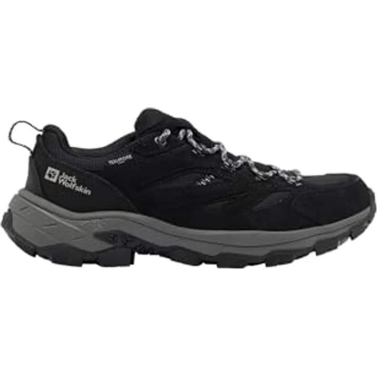 Jack Wolfskin Women's Vojo Tour Texapore Low, Wasserdichte Wanderschuhe für Damen, Schwarz, Größe 37.5 – Bild 4