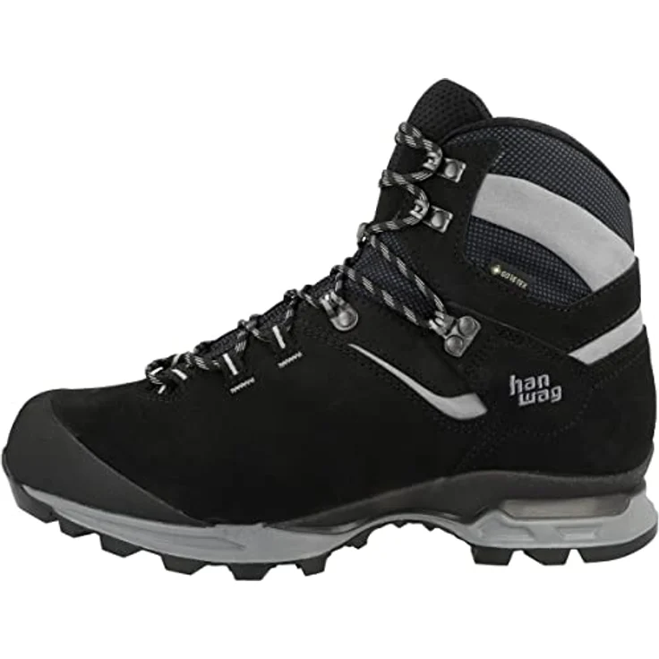 Hanwag Tatra Light Wide GTX, Herren Wanderschuhe, Mid-Cut, wasserdicht, schwarz, Größe 44.5 – Bild 1