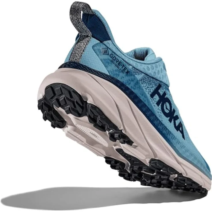 Hoka One One W Challenger ATR 7 GORE-TEX, Trailrunning-Schuhe mit atmungsaktiver Membran, Raindrop/Grout, Größe 38 – Bild 2