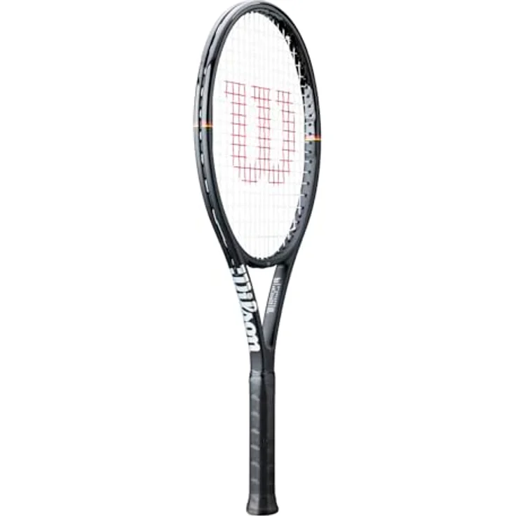 Wilson Pro Staff Team Classic Tennisschläger, Schwarz, Graphit-Zusammensetzung mit verbesserter Präzision und Braid 45 Rahmenkonstruktion, Gr. 2 – Bild 2