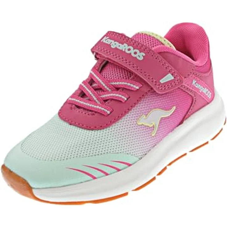 KangaROOS KB-Rida EV Laufschuhe, pink, Größe 33 EU, Mesh-Obermaterial, Klettverschluss – Bild 5