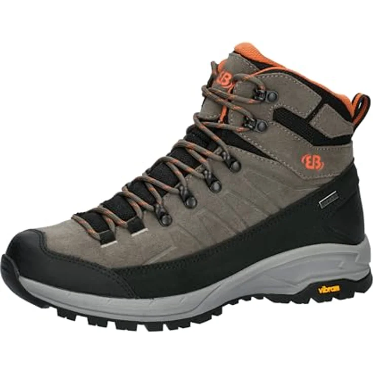 Brütting Mount Sellery, Wanderstiefel aus Nubukleder mit Comfortex-Klimamembrane, braun – Bild 1