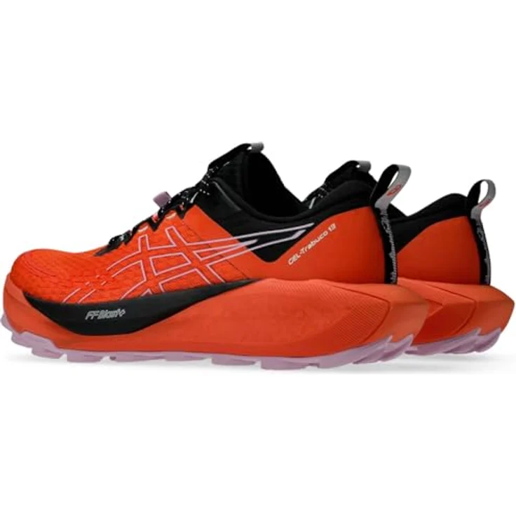 ASICS GEL-Trabuco 13, Trailrunningschuh mit ASICS GEL-Technologie und ASICSGRIP-Gummi, NOVA ORANGE/LIGHT UBE, Größe 40 – Bild 7