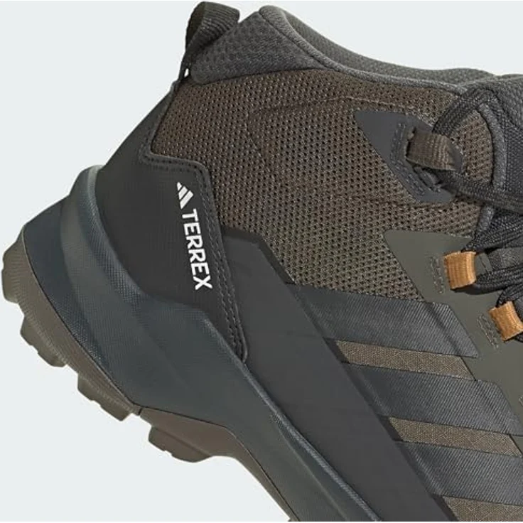 Adidas Terrex Skychaser AX5 GORE-TEX, Herren-Wanderschuhe in Grün, wasserdicht und atmungsaktiv, dämpfende OrthoLite®-Einlegesohle, hervorragender Grip – Bild 5