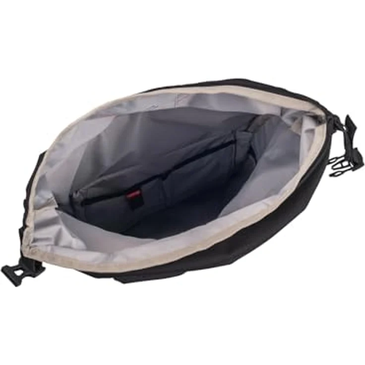 VAUDE CityGo II 23 Liter Schwarz, wasserdichter Rolltop Rucksack mit Laptop-Fach – Bild 3