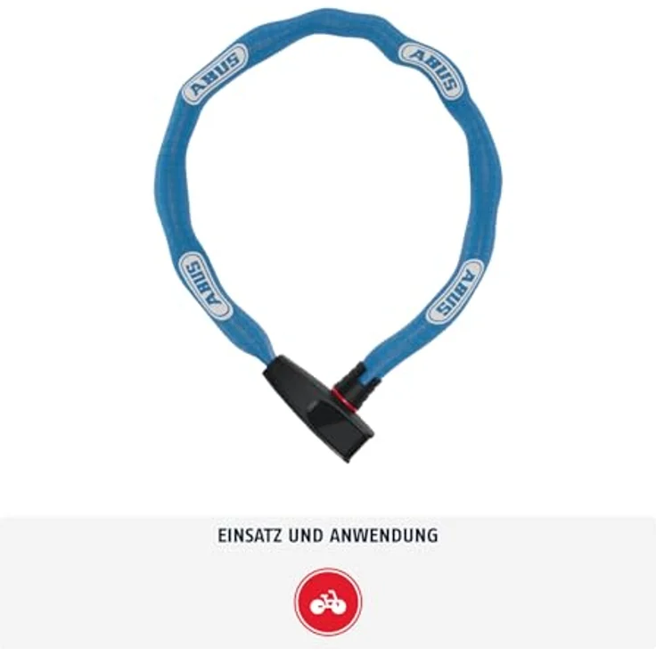 Abus Catena 6806, Veloschloss, 85 cm, leicht und flexibel, ideal für Fahrrad Sicherheit – Bild 2