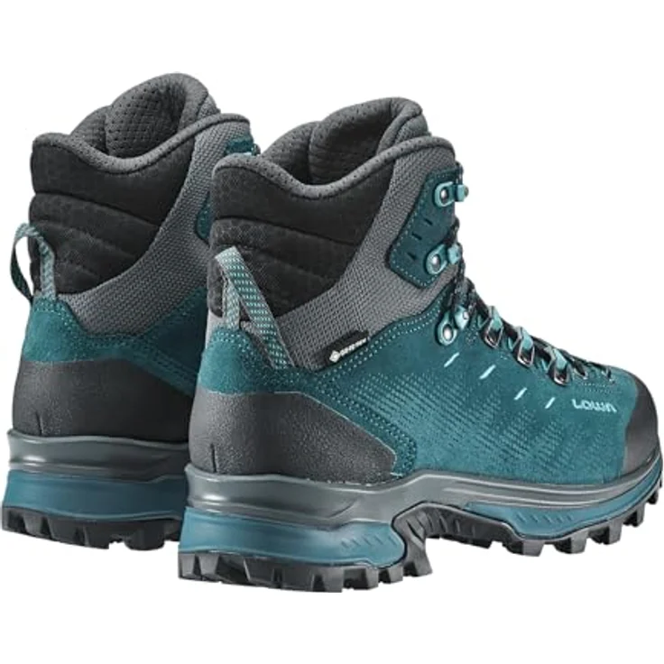 Lowa RANDIR GTX MID Ws, Wanderschuh für Damen aus Nubukleder und Textil, blau, Größe 40 – Bild 4