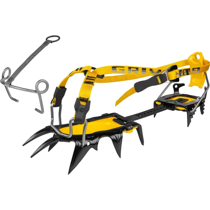Grivel G12 DualMatic EVO, Steigeisen mit 12 Zacken für optimale Traktion und Stabilität, One Size