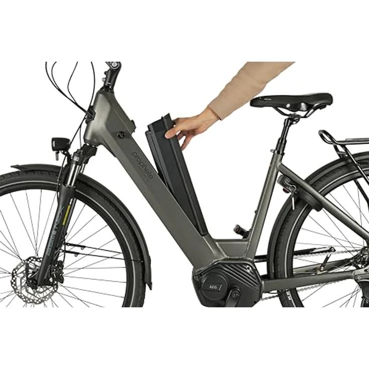 Prophete GENIESSER 3.0 E-Bike 28 Zoll, AEG ComfortDrive II Mittelmotor 250W, 70Nm, 360Wh Akku, bis 110 km Reichweite, Shimano Nexus 7-Gang, hydraulische Scheibenbremsen, 90 Lux Beleuchtung, RH 48 cm – Bild 2