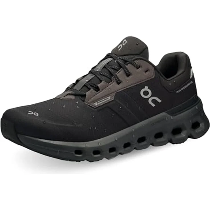 ON Running Cloudrunner 2 WP, Herren Laufschuhe mit wasserdichter Membran, Gummisohle für optimalen Grip, schwarz, EU 42.5 US 9 – Bild 1