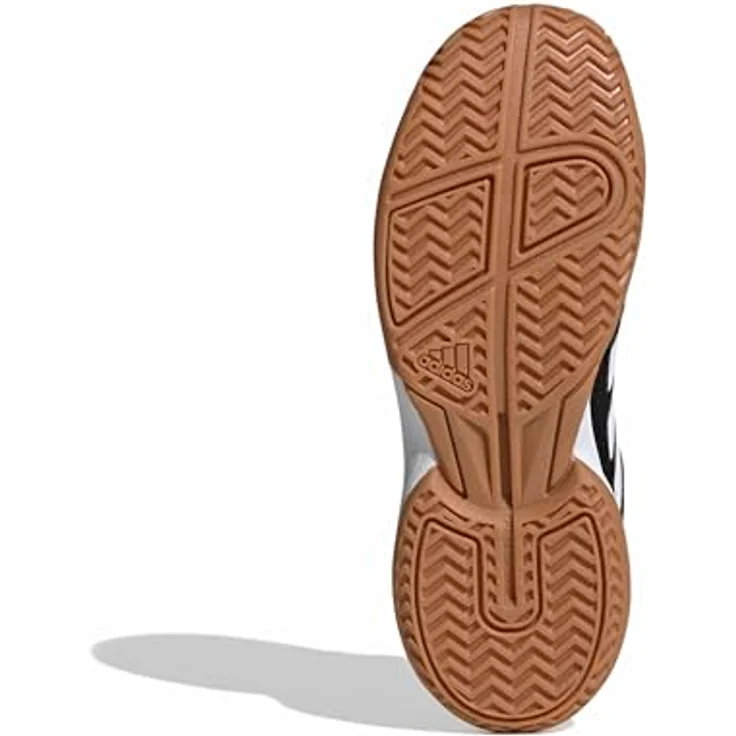 adidas Ligra 8 Indoor Laufschuhe, Core Black Cloud White, EU 32, atmungsaktives Obermaterial, Gummiaußensohle für optimalen Grip – Bild 8
