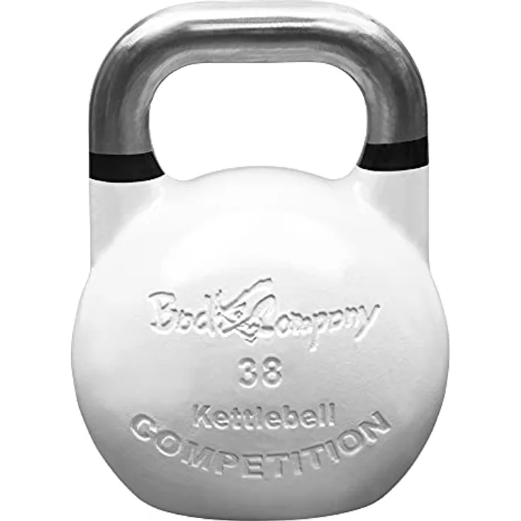 Bad Company Competition Kettlebell I Kugelhantel aus Stahl I Schwunghantel Workout in verschiedenen Gewichtsstufen I 38 kg