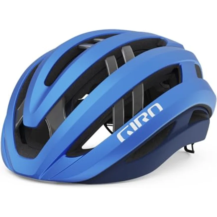 Giro Aries Spherical Helm, Premium Fahrradhelm mit Spherical Technology und 24 Ventilationsöffnungen, Blau S – Bild 2