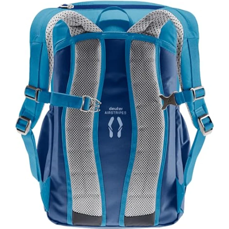 deuter Junior Kinderrucksack (18 L), angenehme Belüftung, reflektierende Elemente, schwarz – Bild 4