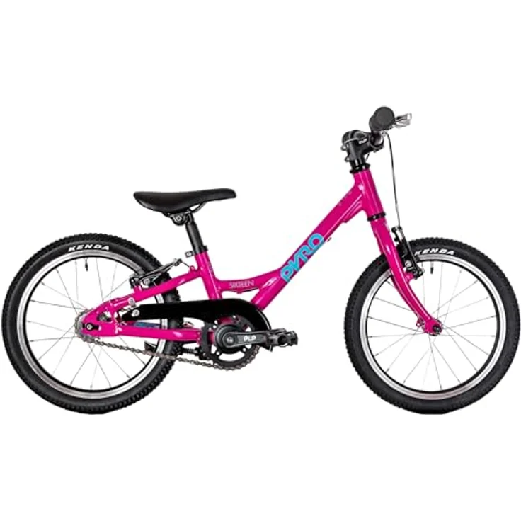 PYRO Bikes Kinderfahrrad Sixteen Small, 1-Gang-Schaltung, Freilauf, Aluminiumrahmen, V-Brakes, rot – Bild 2