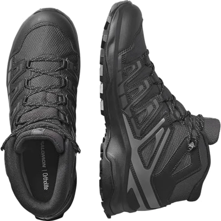 Salomon Extegra GTX Mid, Wasserdichte Wanderstiefel mit Schafthöhe, schwarz, Gr. 42 – Bild 7