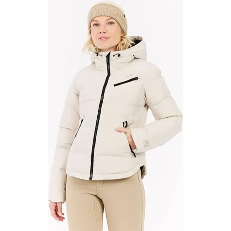 PROTEST PRTLUCID Ski- und Snowboardjacke, 10.000 mm Wassersäule, atmungsaktiv, PFC-frei, Kit Offwhite, Größe 42 – Bild 8