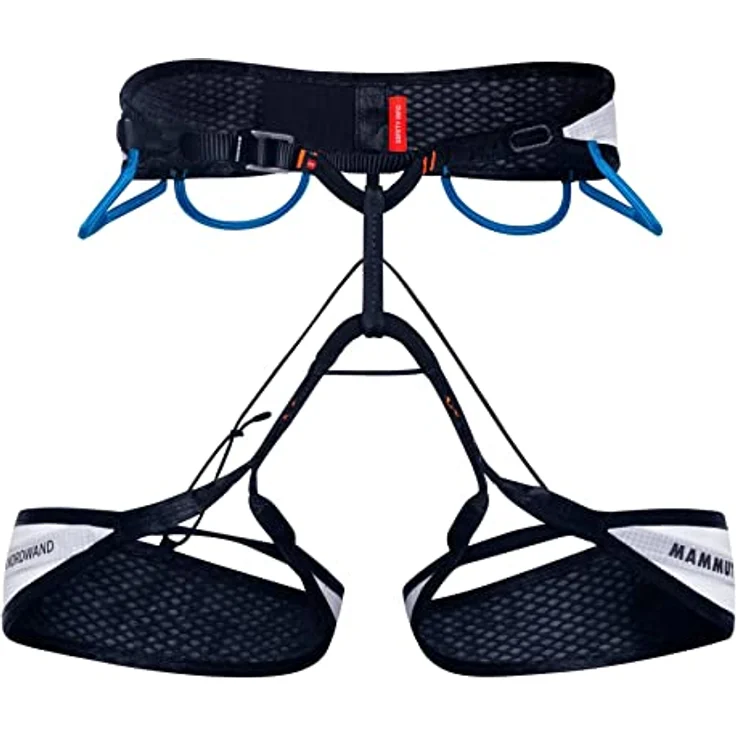 Mammut Eiger Nordwand Harness, Klettergurt für Damen und Herren, weiß, Größe S – Bild 1
